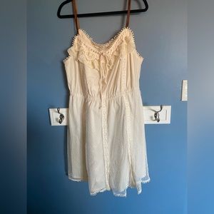 Forever 21 plus size laze dress with leather straps